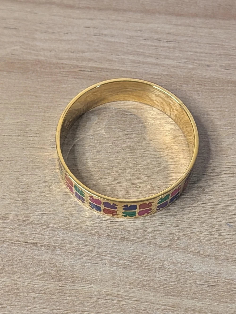 Kate Spade Play Your Cards Right Spaded Bangle Bracelet 💚💜🧡🩷 - Picture 4 of 5